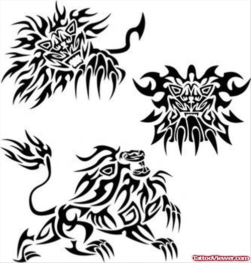 African Tribal Tattoos Design
