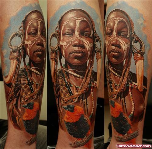 African People Tattoo