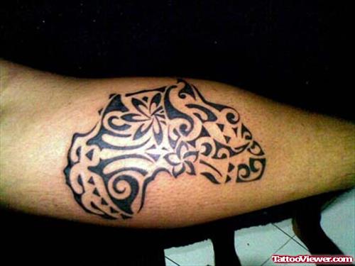 African Maori Tattoo