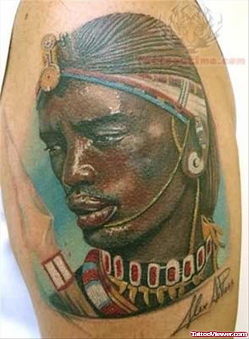 African Tattoos Masai