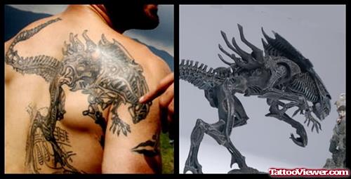 Monster Alien Tattoo