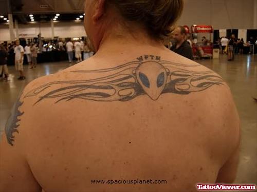 Alien Tattoo On Body