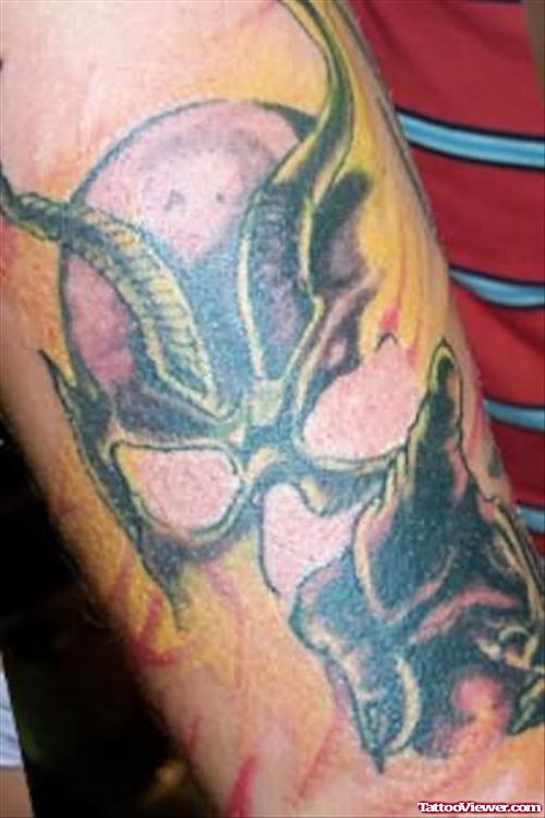 Frightening Alien Tatto