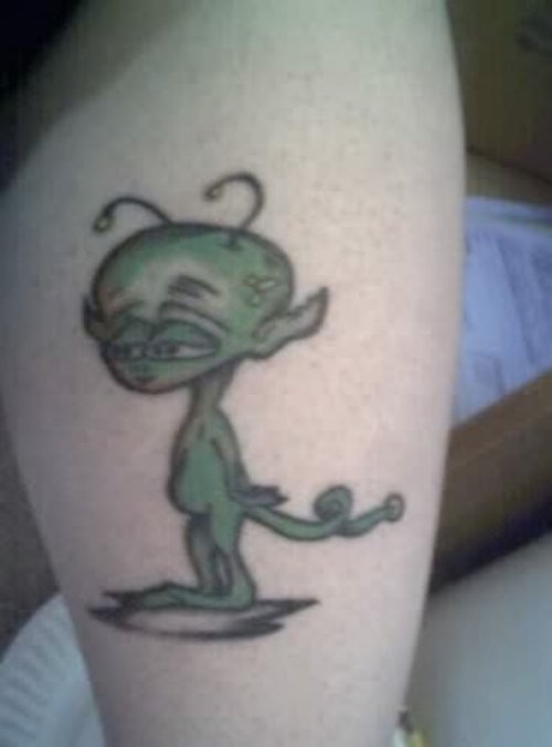 Innocent Alien Tattoo
