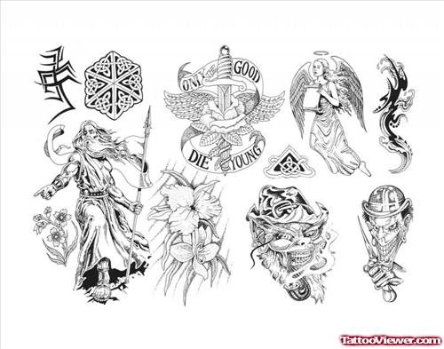 Ambigram Tattoos Designs