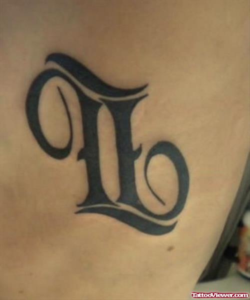 Ambigram  Leo Tattoo