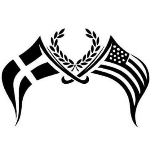 Scottish And American Flag Tattoos Designs