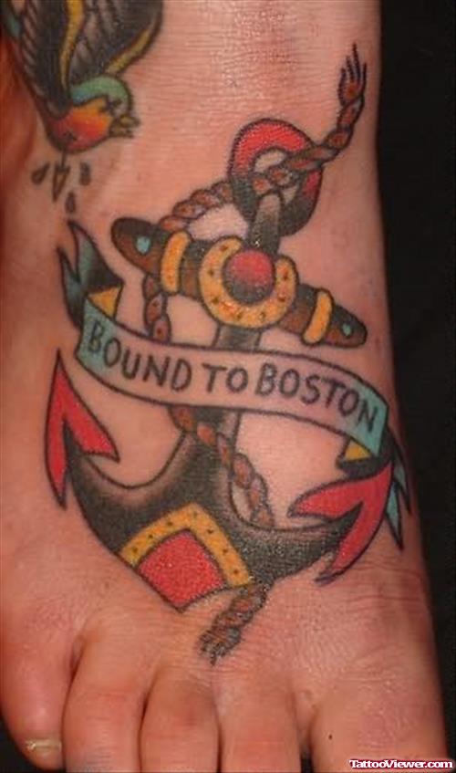 Anchor Bound Tattoo