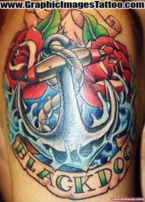 Anchor - Tattoo  Design