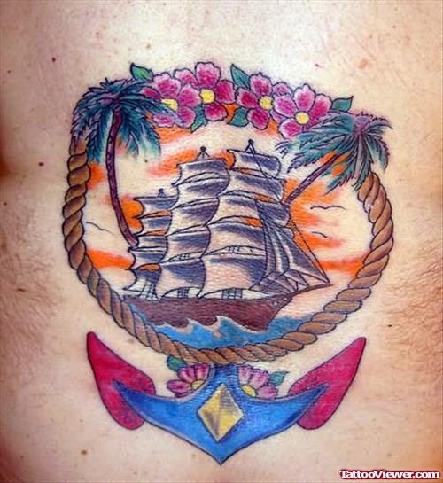 Anchor Amazing Tattoo