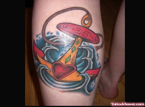 Anchor Tattoo For Women