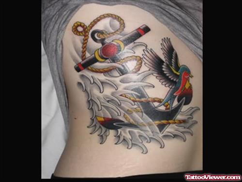 Anchor Tattoo Designs For Women
