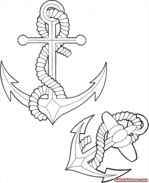 Anchor Tattoo Images