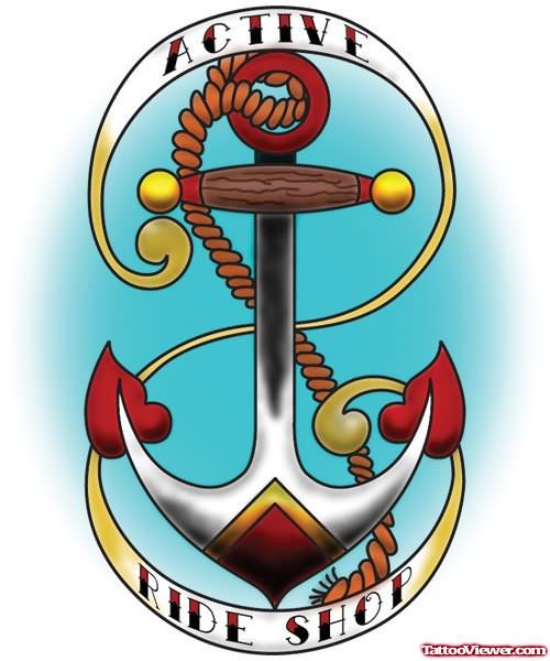 Design For Anchor Tattoo