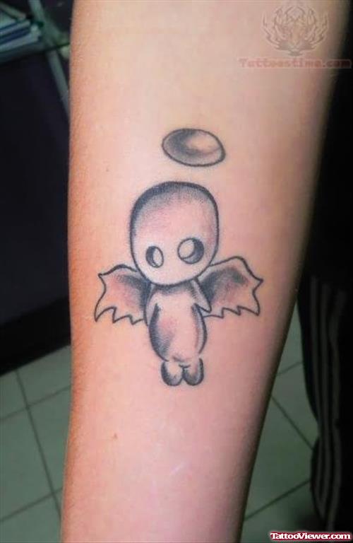 Monster Angel Tattoo