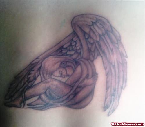 My Weeping Angel Tattoo