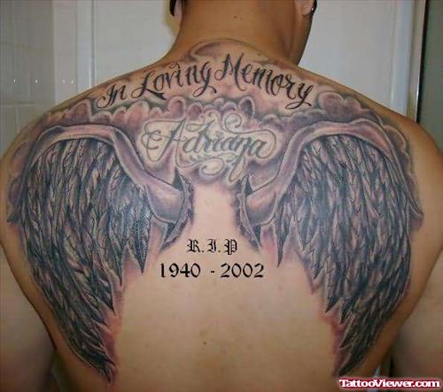 Wings Tattoo Designs For Men