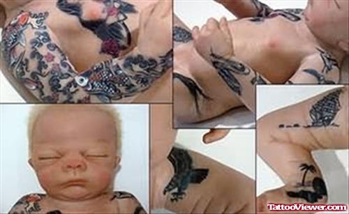 Baby Tattoo Angel Designs