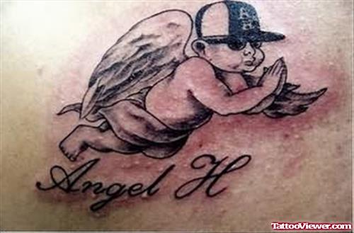 Baby Angel Tattoo Picture