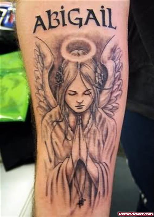 Abigail Angel Tattoo
