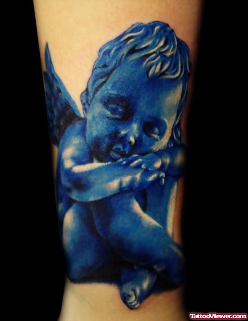 Blue Angel Tattoo