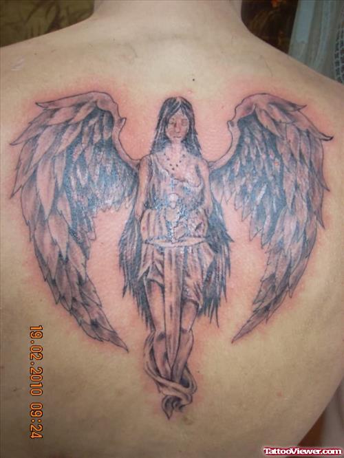 Caught Angel Tattoo