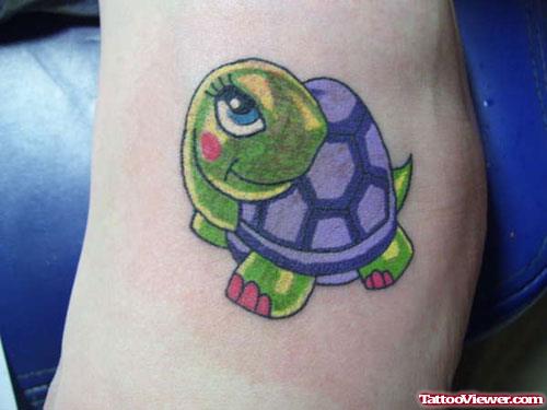 Mertle Turtle Animated Tattoo