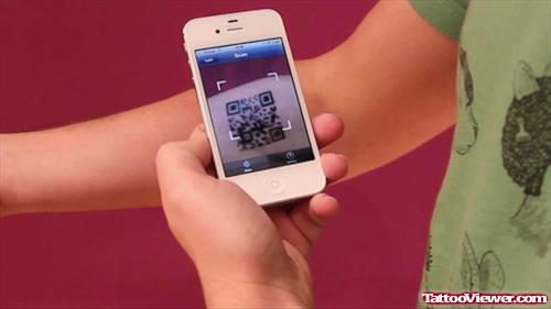 Awesome Animated Barcode Tattoo