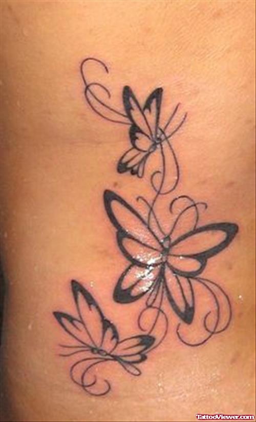 Awesome Animated Butterfly Tattoos