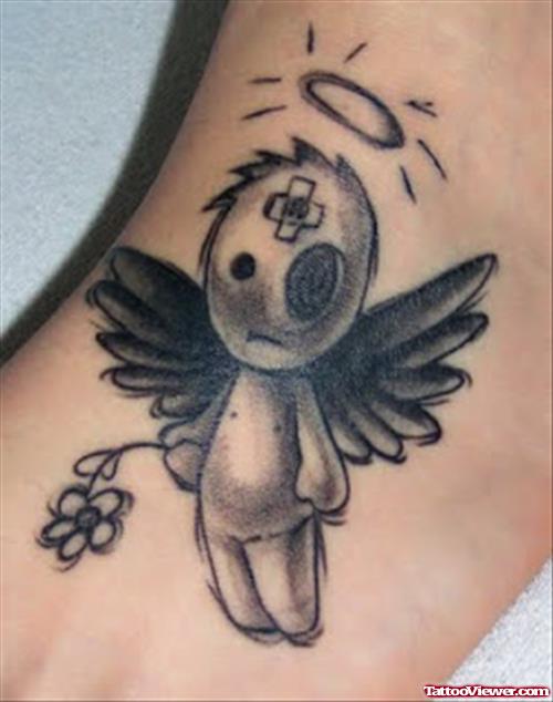 Angel Nightmare Animated Tattoo