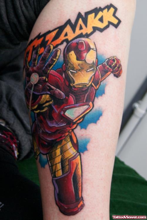 Andy Walker Color Animated Tattoo