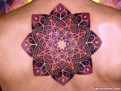 Mandala Flower Animated Tattoo