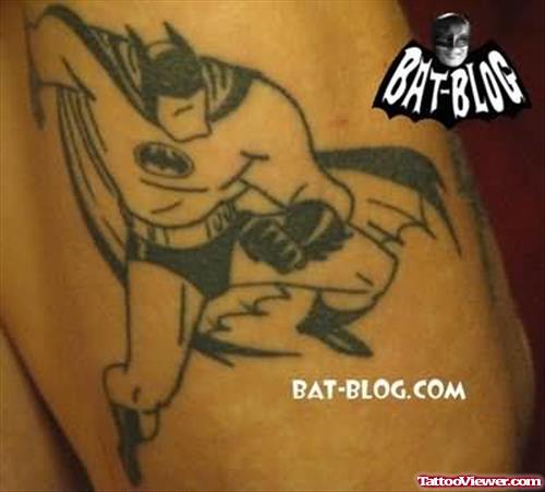 Bat Man Tattoo Art