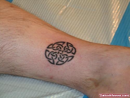 Celtic Knot Ankle Tattoo