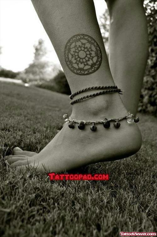 Watermark Ankle Tattoo