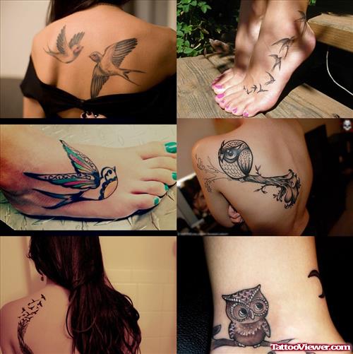 Ankle Tattoos Designs For Girls
