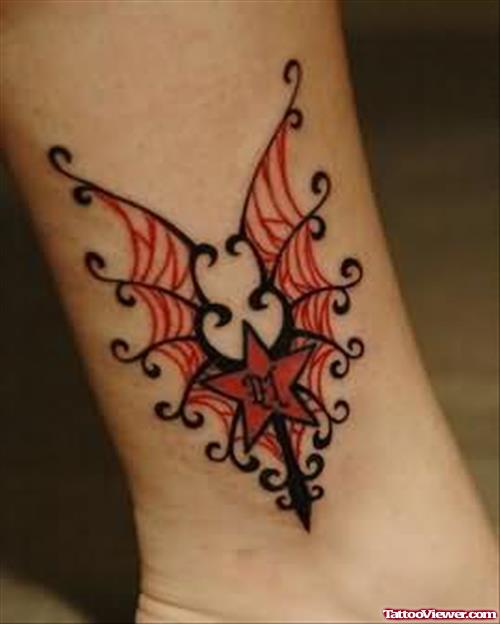 Engaging Tattoo On Ankle