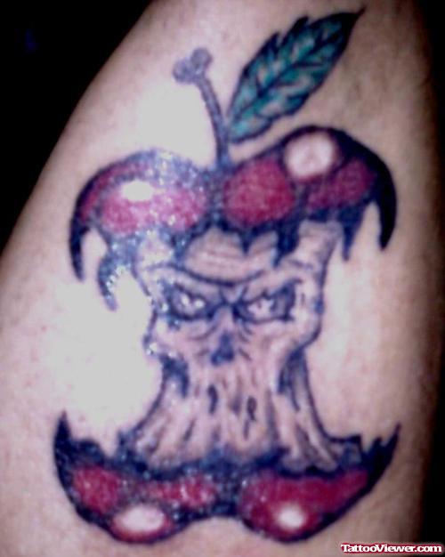 Rotten Apple Tattoo