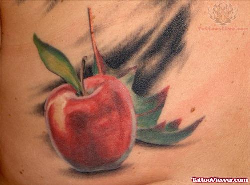 Beautiful Apple Tattoo