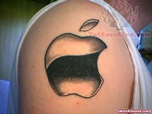 New Apple Logo Tattoo