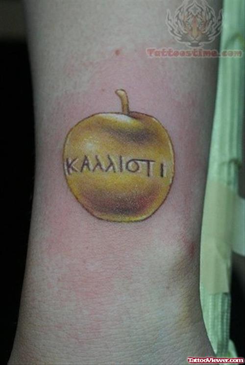 Golden Apple Tattoo