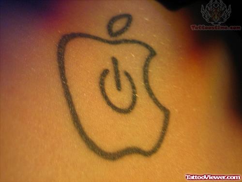 Apple Power Tattoo