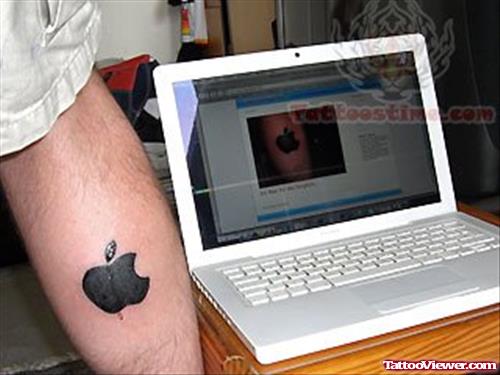 Apple Calf Tattoo