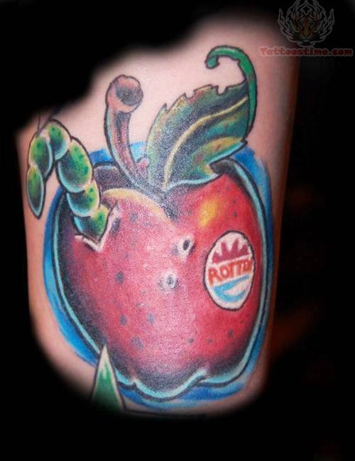 Bad Apple Tattoo Print