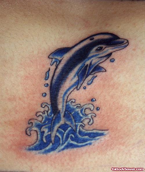 Dolphin Aqua Tattoo