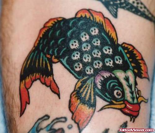 Beautiful Fish Aqua Tattoo