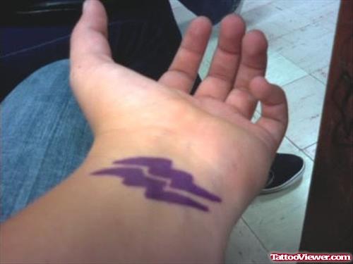 Aquarius Wrist Tattoo