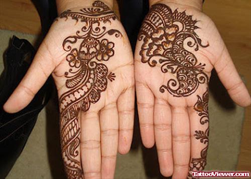 Arabic Henna Tattoo Designs