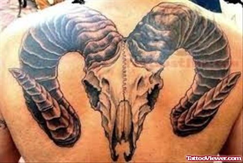 Zodiac Tattoo Of Aries