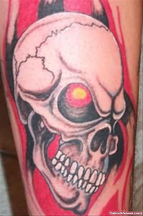 Skull Tattoo For Your Arm